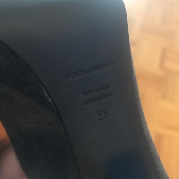 COPY - Dolce & Gabbana suede heels size 38 - Picture 5 of 5